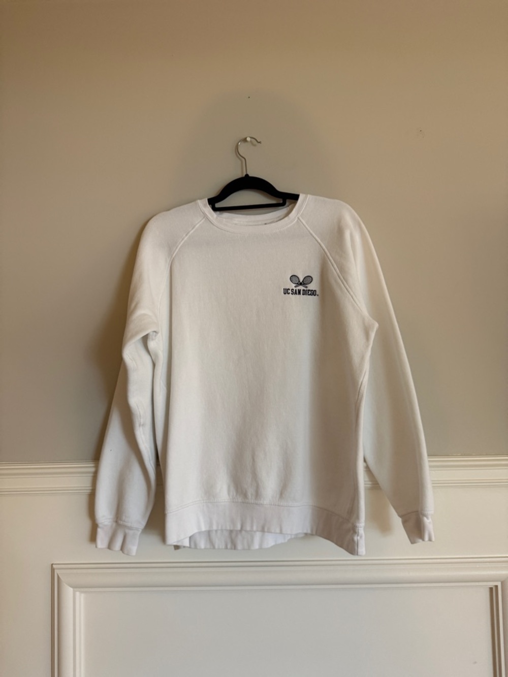 White Crewneck Sweatshirt